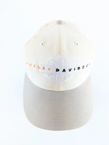 Vintage Harley-Davidson Mütze - braune Krempe Strapback Cap von American Needle - Bild 1 von 10