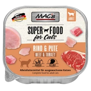 MACs Cat Rind & Pute | 16x 100g Katzenfutter nass - Bild 1 von 1