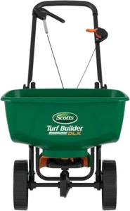 Scotts Turf Builder EdgeGuard DLX Broadcast Spreader , Holds up to 15,000 sq.ft - Picture 1 of 6
