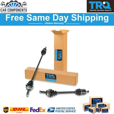 TRQ New Front Complete CV Axle Shaft Assembly Set 2pc For 1992-2000 Honda Civic - Изображение 1 из 4
