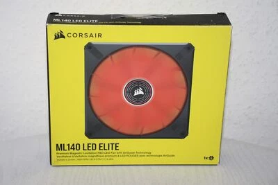 Corsair ML140 Led Elite 140mmx25mm Premum Magnetic Levitation Neu Rechnung MwSt - Bild 1 von 3