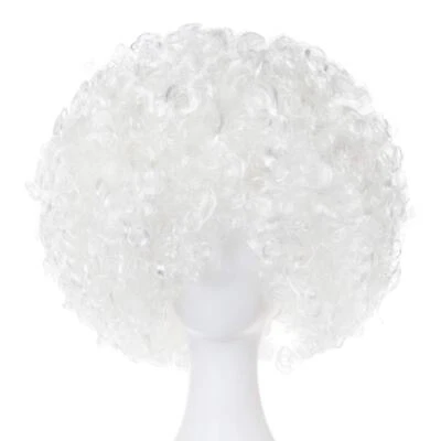 Unisex Corto Esponjoso Afro Divertido Pelucas para Halloween Fiesta de Vacaciones Payaso Disfraz... Foto 1 de 4