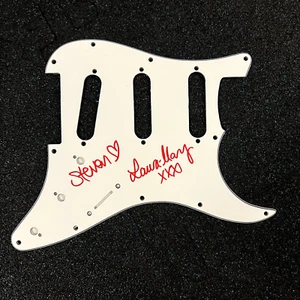 Blood Red Shoes signiert Stratocaster Schlagbrett (Band Autogramm NICHT Vinyl/CD) - Bild 1 von 10