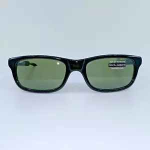 New Authentic Dolce & Gabbana DG 709S Sunglasses C. B7 Shiny Black 52-15mm Italy - Picture 1 of 14