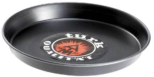 Set 5 St.Pizzablech Fladenblech Schwarzblech Flammkuchen Kuchenblech Quichesform - Bild 1 von 1