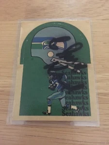 CHUCK KNOX AUTOGRAPHED FOOTBALL CARD SEATTLE SEAHAWKS SIGNED HEAD COACH - Picture 1 of 3