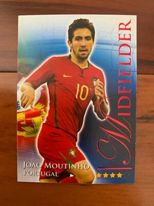 2010 Futera World Football Soccer Portugal MOUTINHO Limited Ruby MINT - Picture 1 of 1