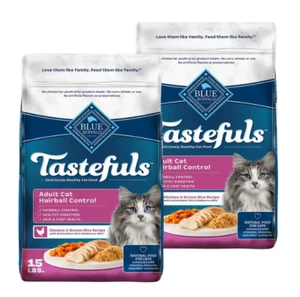 Blue Buffalo Tastefuls Chicken & Brown Rice Recipe Dry Cat Food 30lb (Pack of 2) - Picture 1 of 9