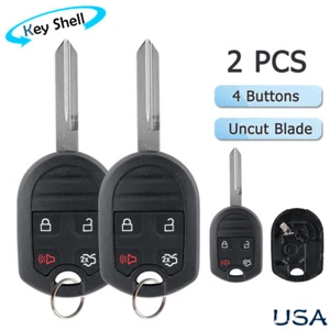 Carcasa de 2 llaveros para Ford Explorer Edge Mustang 2011-2015 2011-2019 Taurus Flex - Imagen 1 de 8