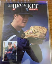 Beckett Baseball Card Monthly Magazine - Jim Abbott June 1993 Autographed