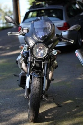 6000K LED Auxiliary Flood Lights Lamps Kit for Moto Guzzi Griso (all years) - Image 1 of 4