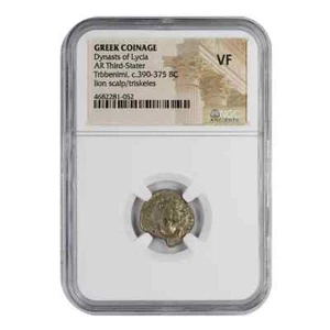 c. 390-375 aC Dinastías de Licia AR Tercer Estado Trbbenimi NGC Antiguos en muy buen estado - Imagen 1 de 2