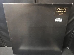 PRINCE Black Album Limited Edition Warner UK IMPORT ULTRA RARE VINYL RECORD - Imagen 1 de 14