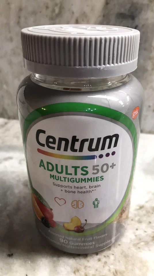 Multigomitas Centrum Mujeres Adultas 50+ 90-Surtido Sabores Frutas Naturales- Foto 1 de 4