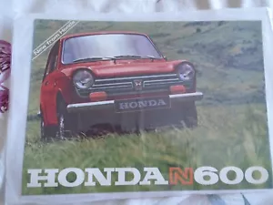 Honda N600 brochure Sep 1967 English text - Picture 1 of 1
