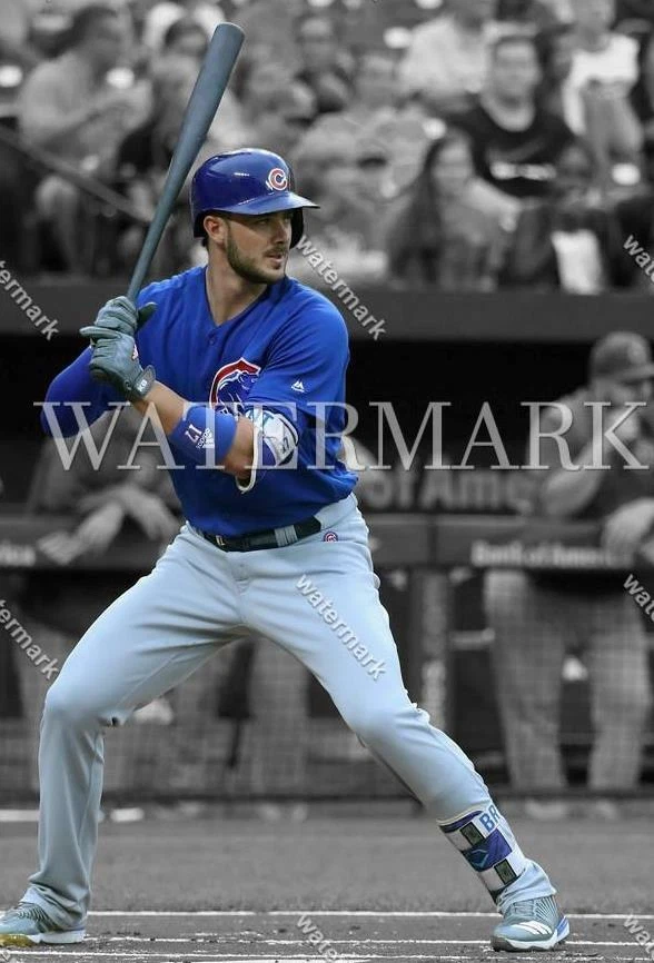 Foto foco de béisbol DK705 Kris Bryant Chicago Cubs 8x10 11x14 16x20 Foto 1 de 1