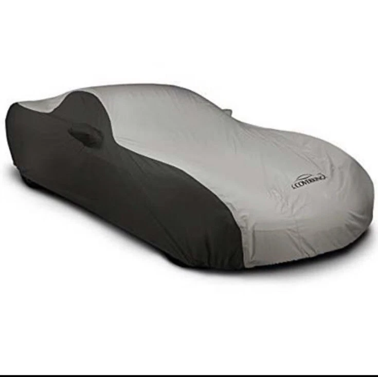 Car Cover For 2015-17 Ford Mustang Coverking Custom Fit Black Sides/GrayCenter - Image 1 of 4