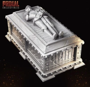 Grabsarkophag Möbel Miniatur passt DND D&D Pathfinder Krieg Spiel TTRPG - Bild 1 von 1