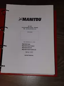 Manitou MLB 625 Turbo Komfort EX Serie 1-E2 Service Werkstatt Reparaturhandbuch Buch - Bild 1 von 11