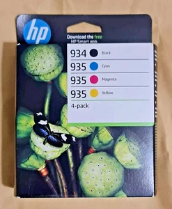 HP 934/935 Confezione da 4 cartucce inchiostro originali nero/ciano/magenta/giallo BINB - Foto 1 di 1