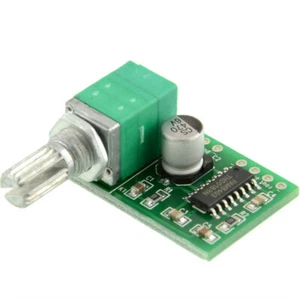 10 pcs PAM8403 5V 2 Channel USB Amplifier Board Module 2x3W Volume Control - Picture 1 of 2