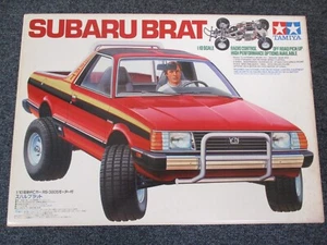 LAST SHIPPING FREE 1983 VINTAGE TAMIYA 1/10 # 5838 ORIGINAL " SUBARU BRAT " NIB - Picture 1 of 14