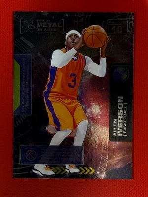 SkyBox Metal Universe Champions 2021 - Allen Iverson #10 Foto 1 de 2