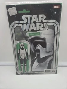 Star Wars #59 John Tyler Christopher 'action Figure' (Biker Scout) (Marvel) - Picture 1 of 1