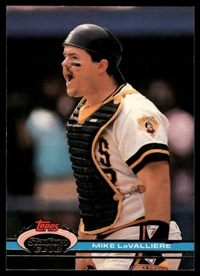 1991 Stadium Club #279 Mike LaValliere - Image 1 of 2