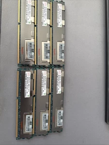 Genuine HP 24GB Server RAM Kit (6x4GB) 2Rx4 PC3-10600R ECC REG DDR3 DIMMs - Picture 1 of 1