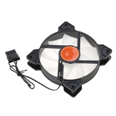 Enhanced Airflow 12CM Colorful 4Pin Computer Case Cooling Fan for Computer Case - Image 1 of 4