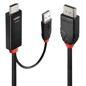 LINDY 2m HDMI to DisplayPort Cable - Afbeelding 1 van 2