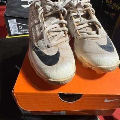 Nike Kids Vapor Ultrafly 2 Keystone BG Baseball Cleat AV0710-001 Black Sz 2Y W Foto 1 de 2