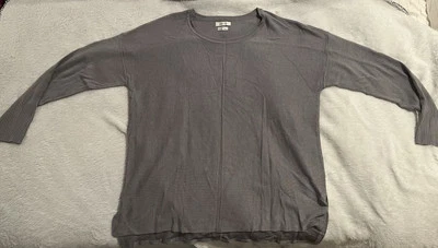 Suéter Van Heusen leve feminino cinza grande - Imagem 1 de 2