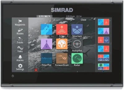 Simrad GO9 XSE with 83 200 Transom Mount Transducer 000-16293-001 - Image 1 of 3