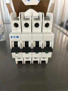 Eaton Cct Breaker BrFAZ-C30/4-NA 190820 Moeller series - 30A 4Pol. 480Y/277V NEW - Picture 1 of 3