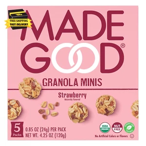 Minis de Granola de Fresa Orgánica, 5Ct X 0.85Oz ⭐️⭐️⭐️⭐️⭐️⭐️ - Imagen 1 de 6