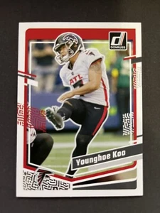 2023 Panini Donruss #15 Younghoe Koo Atlanta Falcons Base Football Card - Picture 1 of 2