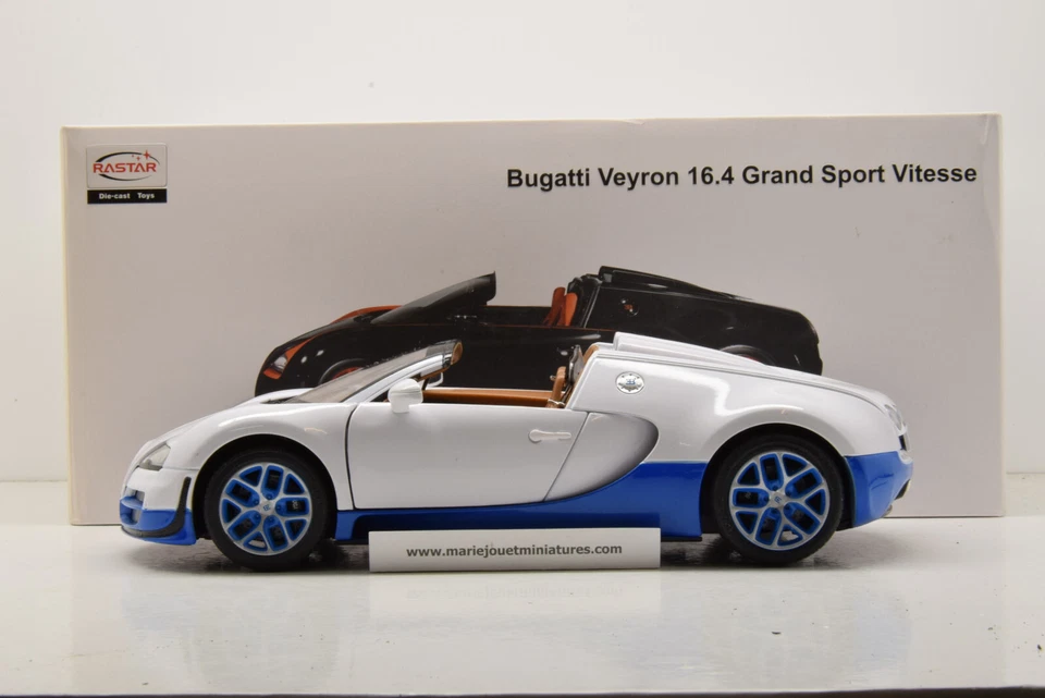 BUGATTI VEYRON 16.4 GRAND SPORT VITESSE 2012 RASTAR 1/18 ÉTAT NEUF BOITE - Photo 1/4