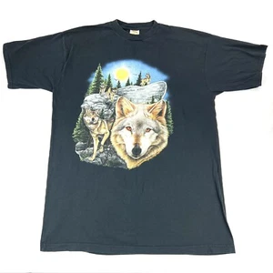 Glow In The Dark Wolf T Shirt.  2XL. Wolves - Picture 1 of 7