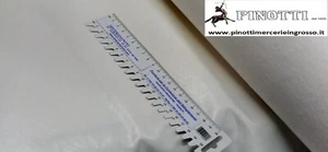 TESSUTO MOLLETTONE PLASTIFICATO BIANCO PROTEGGITAVOLO LISCIO-A METRO/ALTO CM 140 - Foto 1 di 1