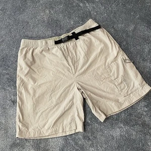Columbia Khaki Cargo Shorts Mens Large Light Brown Performance Outdoor - Picture 1 of 10