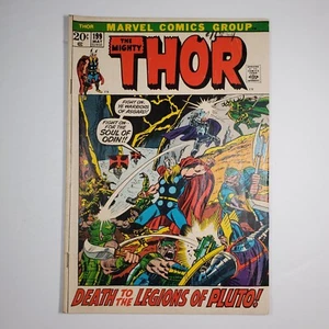 Marvel Comics The Mighty Thor #199 VG Key Issue 1st Appearance of Ego-Prime 1972 - Picture 1 of 9