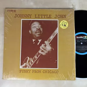 Johnny Little John / Funky from Chicago 1973 Bluesway - First Press - SHRINK VG+ - Picture 1 of 8