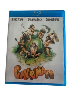 Caveman Blu-ray Ringo Starr of the Beatles Shelley Long Quaid Gottlieb Bach Foto 1 de 2