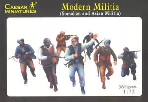 Caesar Miniatures 1/72 - Modern Wars - H063 Modern Militia - LIMITED BOX - Bild 1 von 1