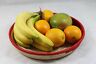 Fruit Bowl Organic Hand-Woven Art Deco Natural Vegetable Basket Free Post