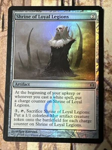 Shrine of Loyal Legions New Phyrexia 155/175 Foil Uncommon - Picture 1 of 2