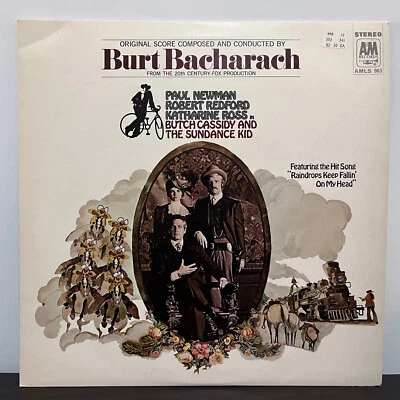 BUTCH CASSIDY Soundtrack - Bacharach (UK Pressing) - 12" Vinyl Record LP - EX - Image 1 of 3