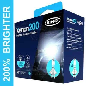 RING Xenon 200 H7 Car Headlight Bulb (Twin) RX2077 - Picture 1 of 3